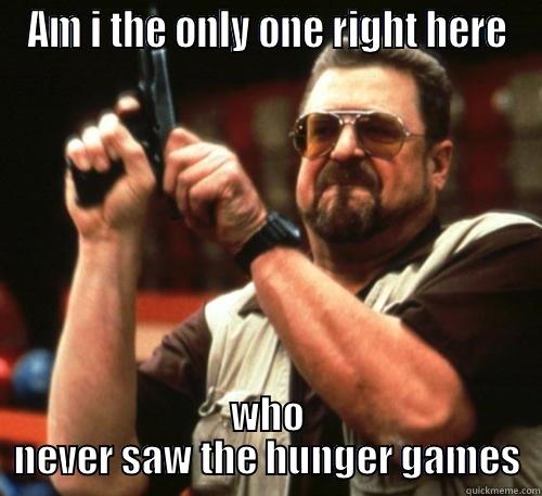 AM I THE ONLY ONE RIGHT HERE WHO NEVER SAW THE HUNGER GAMES Am I The Only One Around Here