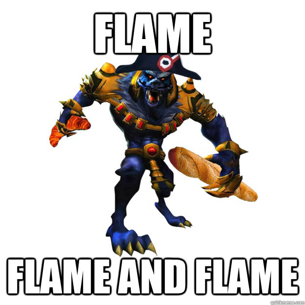 flame flame and flame  Crvor Warwich