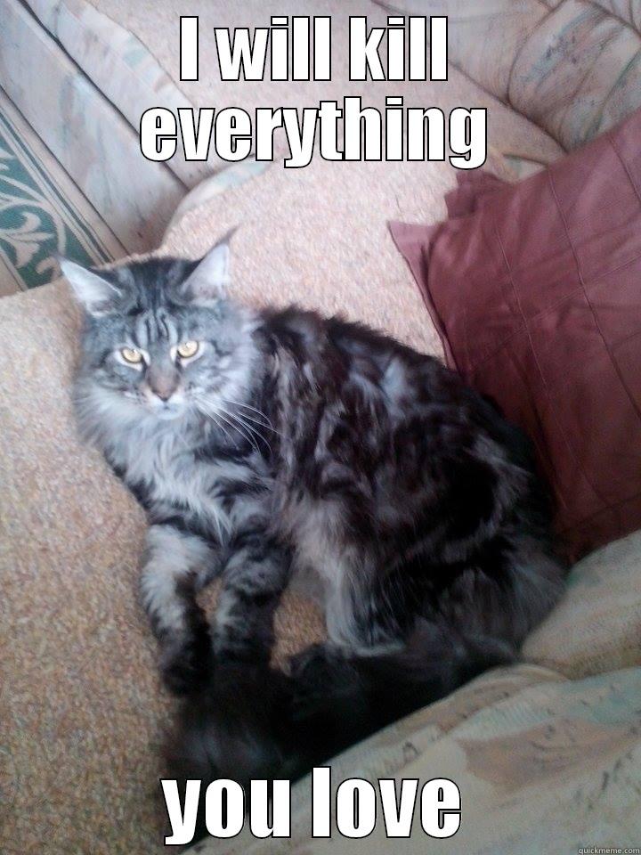 I WILL KILL EVERYTHING YOU LOVE Misc