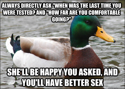 Always Directly ask 
