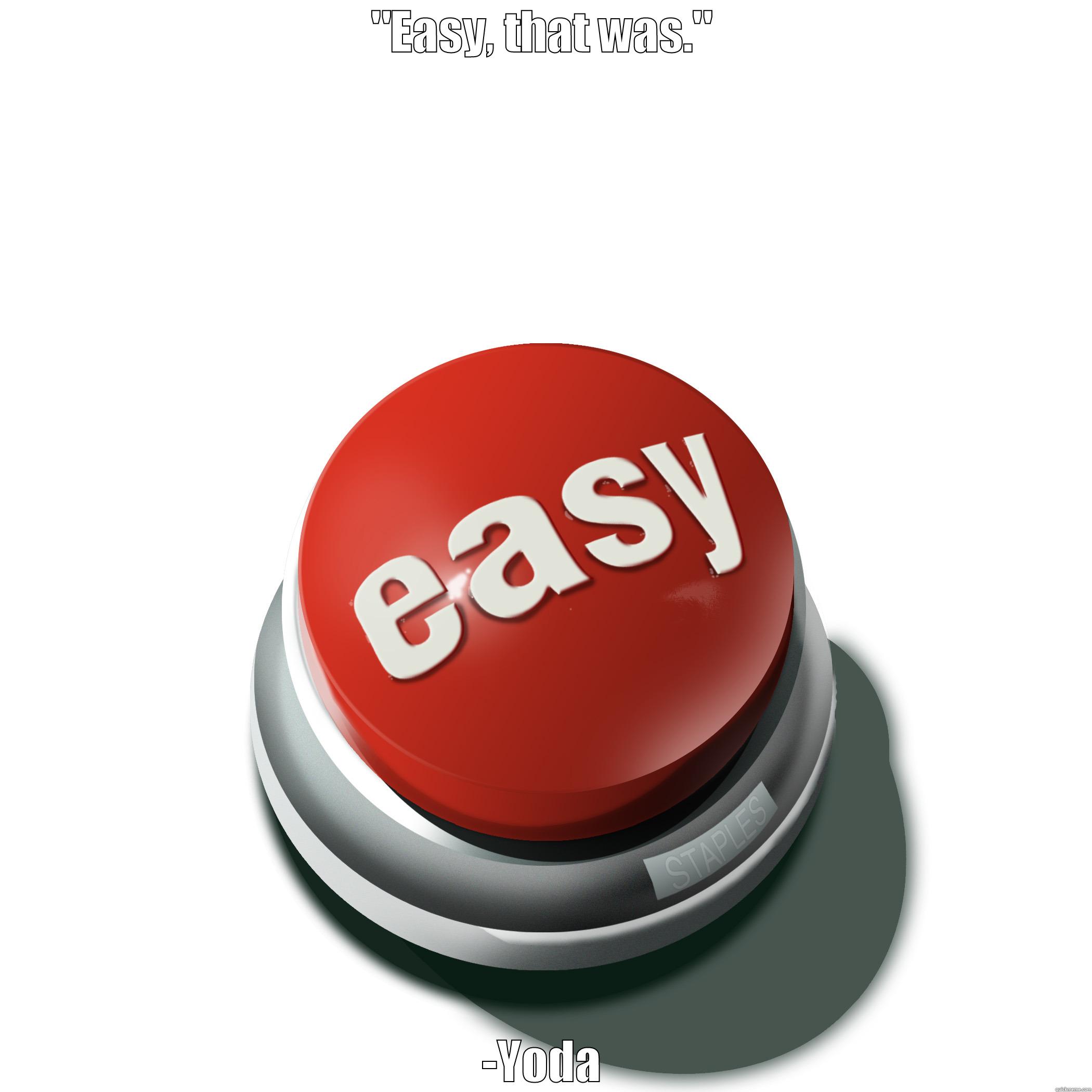 Staples Easy Button - 