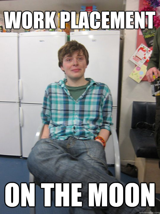 work placement on the moon - work placement on the moon  Research Creaser