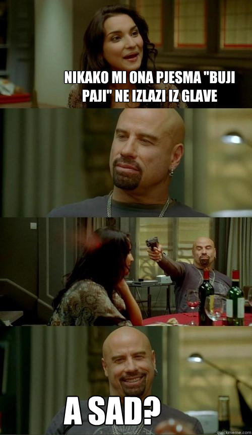 nikako mi ona pjesma 