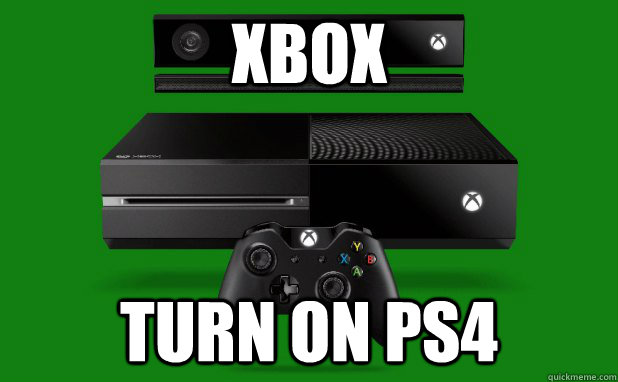XBOX TURN ON PS4 - XBOX TURN ON PS4  Misc