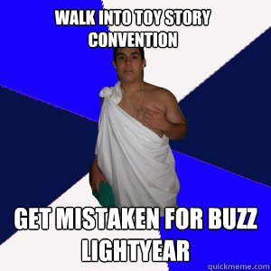 Walk into Toy Story Convention get mistaken for buzz lightyear - Walk into Toy Story Convention get mistaken for buzz lightyear  Theo
