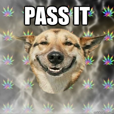 PASS IT   Stoner Dog