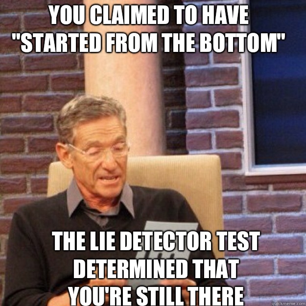 YOU CLAIMED TO HAVE 
