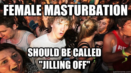 Female masturbation should be called            