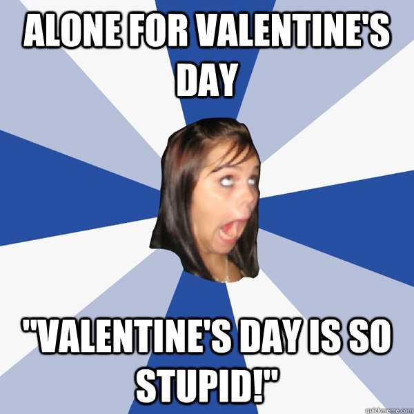 alone for valentine's day 