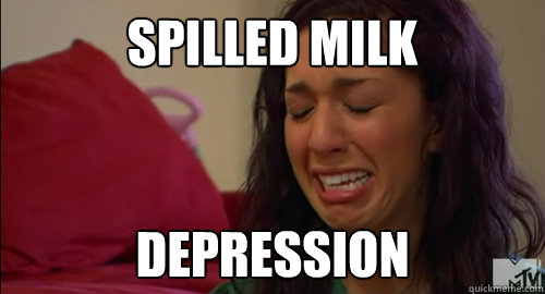 Spilled milk depression  