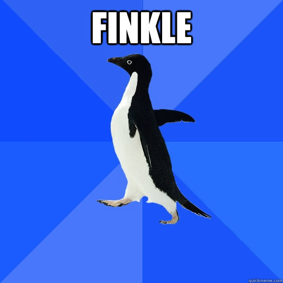 FINKLE   Socially Awkward Penguin