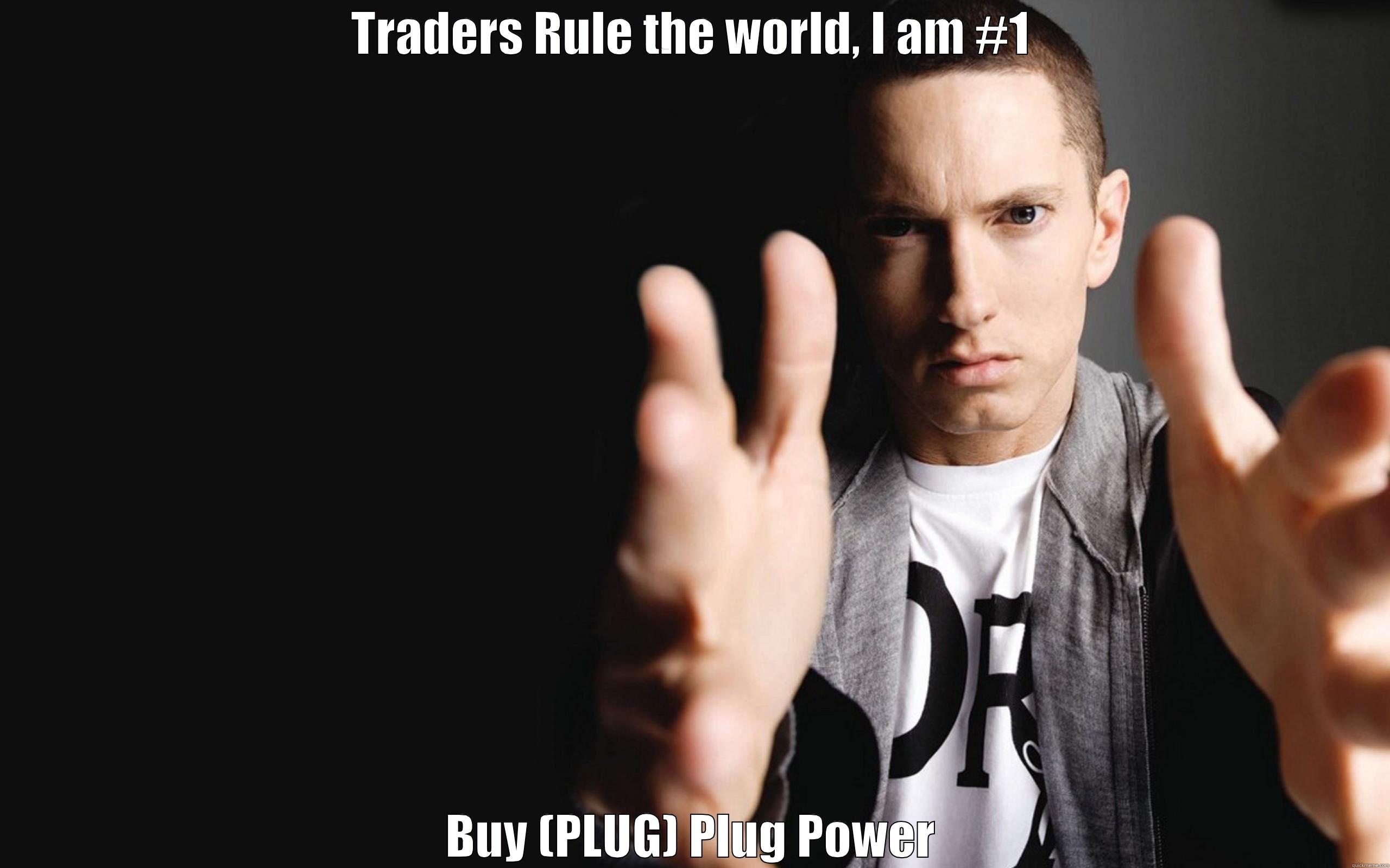 TRADERS RULE THE WORLD, I AM #1 BUY (PLUG) PLUG POWER Misc