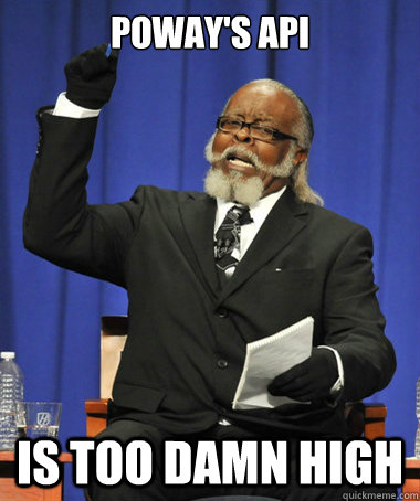 Poway's api is too damn high  The Rent Is Too Damn High