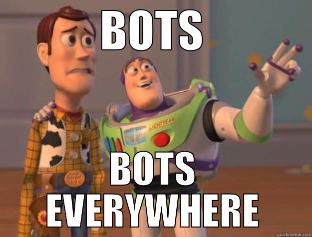 BOTS BOTS EVERYWHERE Toy Story