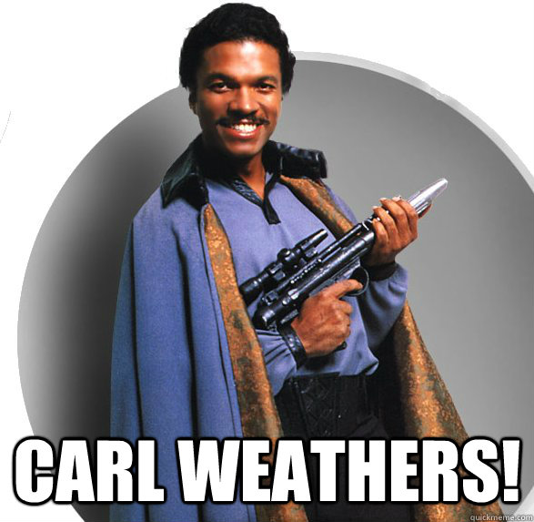  Carl Weathers! -  Carl Weathers!  Billy Dee Williams Lookalike