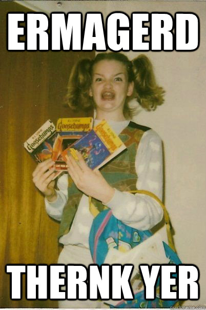 ermagerd thernk yer  BERKS