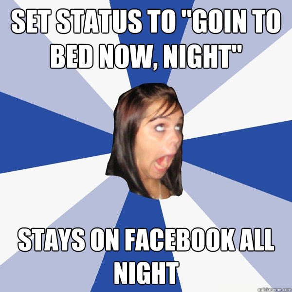 set status to 