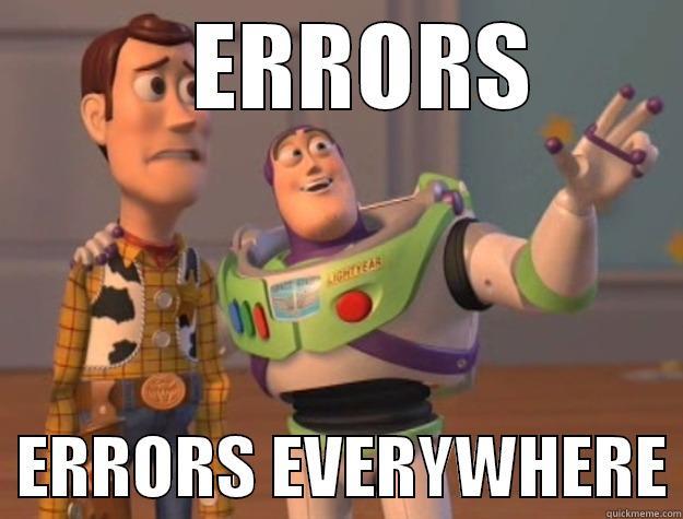    ERRORS   ERRORS EVERYWHERE Toy Story