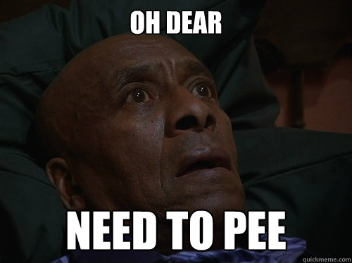 OH DEAR NEED TO PEE  Bedtime Realizations