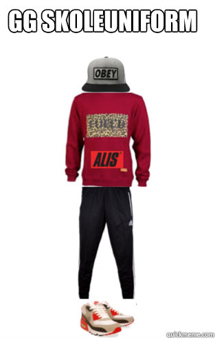 GG skoleuniform   