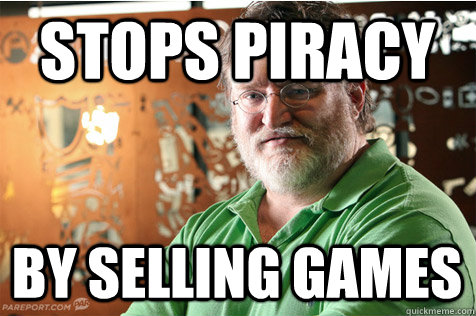 Stops piracy by selling games  Good Guy Gabe