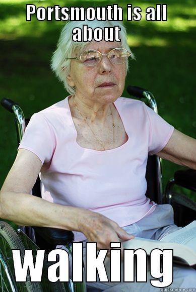 PORTSMOUTH IS ALL ABOUT WALKING Misc