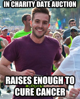 In charity date auction raises enough to cure cancer  Ridiculously photogenic guy
