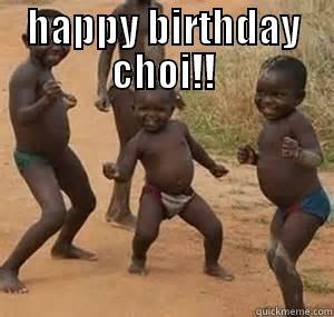 HAPPY BIRTHDAY CHOI!!  Misc