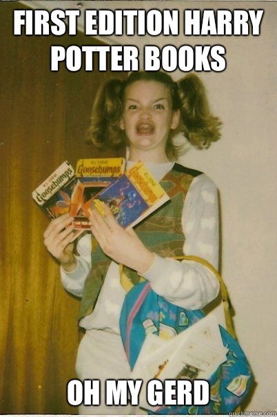 First edition Harry potter books Oh my gerd  BERKS