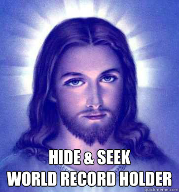  HIDE & SEEK 
WORLD RECORD HOLDER  