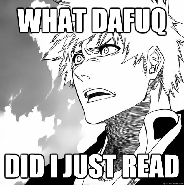 What dafuq Did I just read  Reading Manga