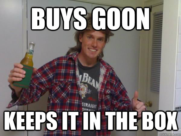 BUYS GOON KEEPS IT IN THE BOX - BUYS GOON KEEPS IT IN THE BOX  Classy Cunt Chris
