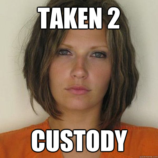 taken 2 custody  Attractive Convict