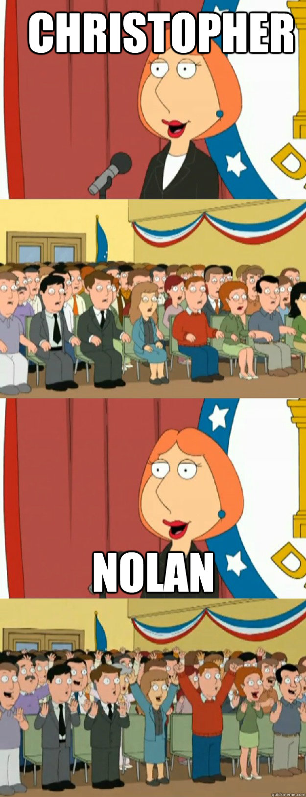 Christopher Nolan  Lois Griffin
