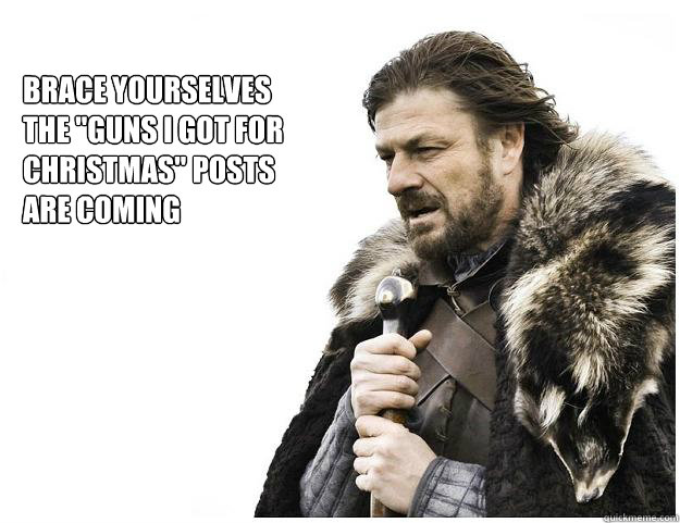 Brace yourselves the 