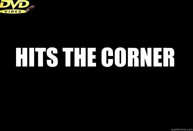 Hits the corner - Hits the corner  Good guy DVD player