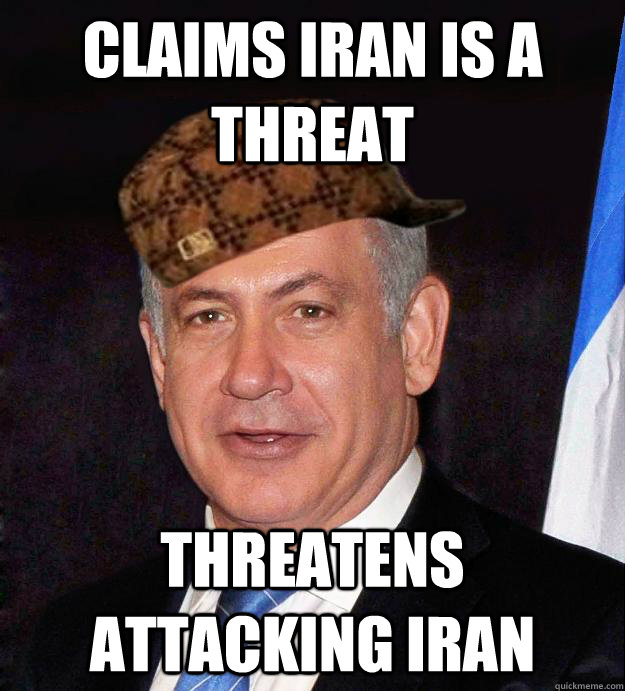 Claims Iran is a Threat Threatens attacking iran  