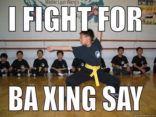 I FIGHT FOR BA XING SAY Misc