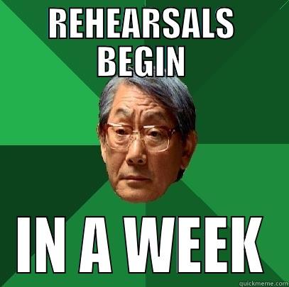 Scary Murai - REHEARSALS BEGIN IN A WEEK High Expectations Asian Father