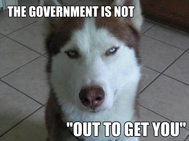 the government is not 