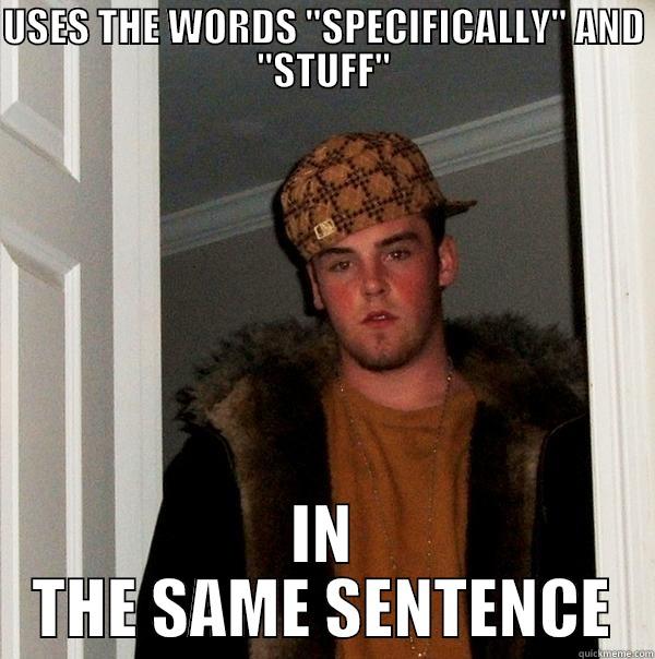 USES THE WORDS 