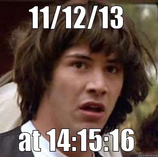 11/12/13 AT 14:15:16 conspiracy keanu