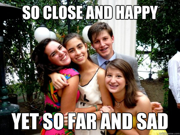 So Close and happy Yet So Far and sad  Hover Hand