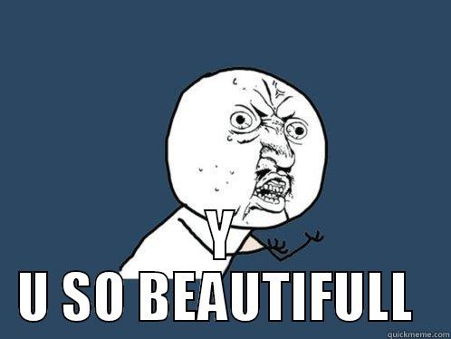  Y U SO BEAUTIFULL  Y U No