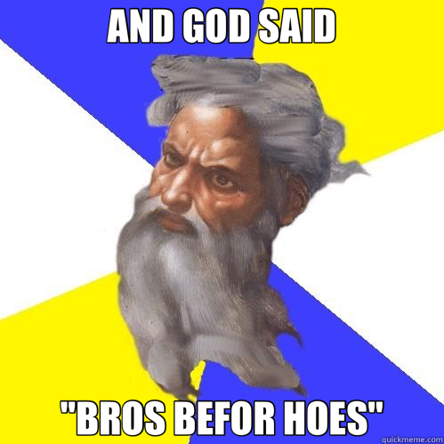 AND GOD SAID 
