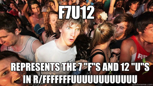 F7U12 Represents the 7 