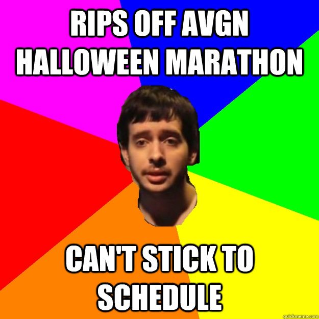 Rips off AVGN Halloween Marathon Can't stick to schedule  Fragger Sucks