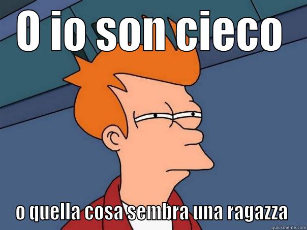 O IO SON CIECO O QUELLA COSA SEMBRA UNA RAGAZZA Futurama Fry