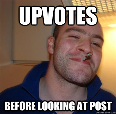 upvotes  before looking at post  GGG plays SC