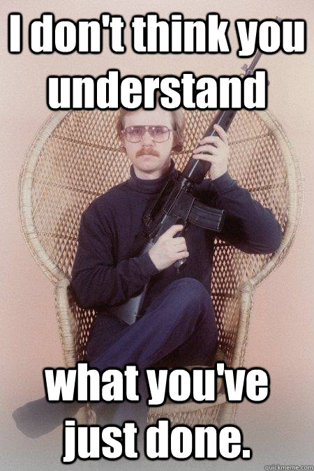 I don't think you understand what you've just done.  Sharpshooter Shawn